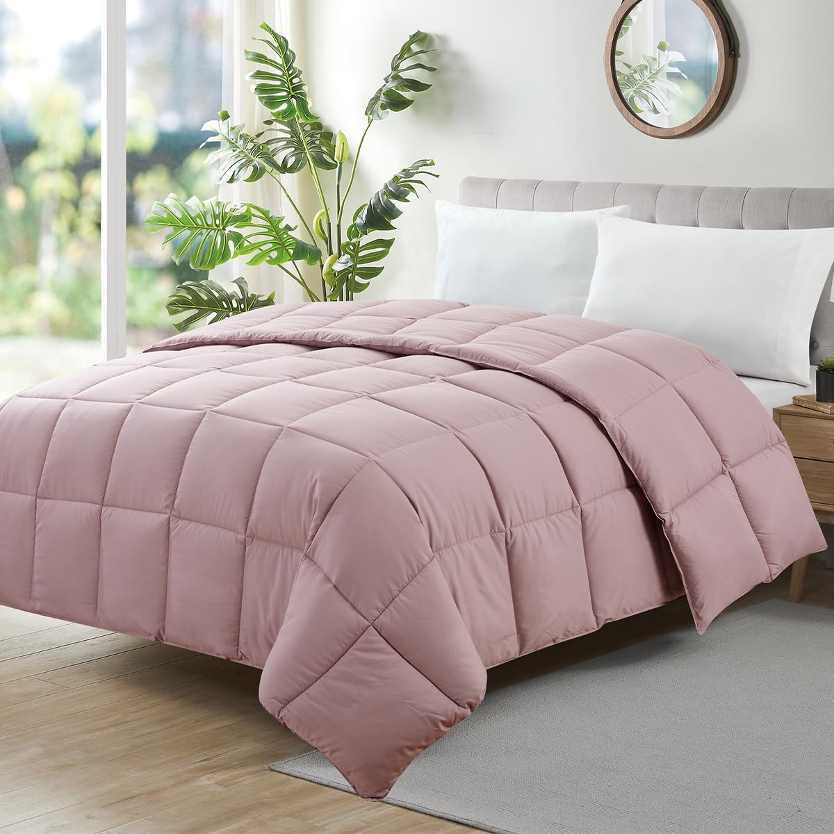 Camesa Edredom Ecopluma Toque de Pluma Queen 240x260cm - Rosé