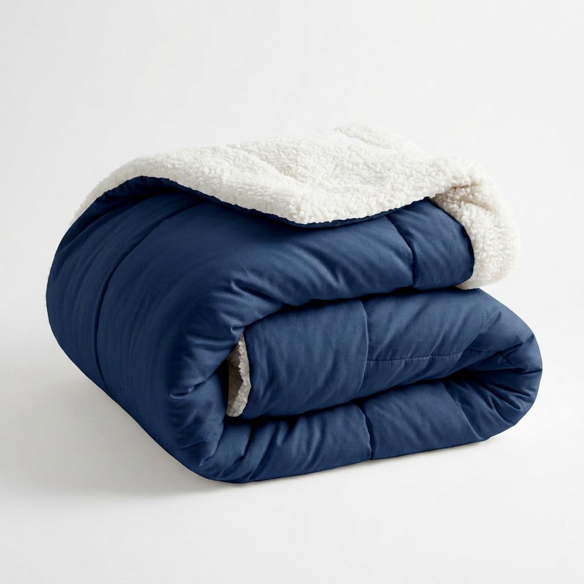 Coberdrom Queen Edredom Dupla Face 400 Fios Manta Soft Sherpa Peludo Microfibra Aveludado