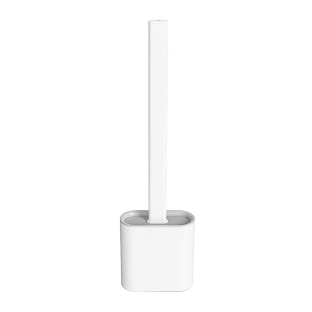 Conjunto de escova e suporte de silicone para vaso sanitário da FANZHOU, escova e suporte