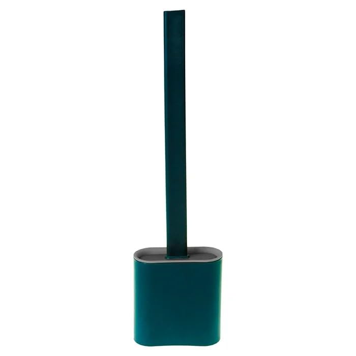Escova Escova Sanitária de Silicone com Suporte de Parede – Antibacteriana, Secagem