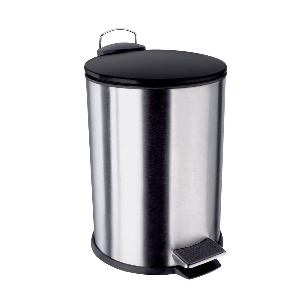 Euro Home - Lixeira inox Escovado 3 Litros com Tampa - LIX2317-PT