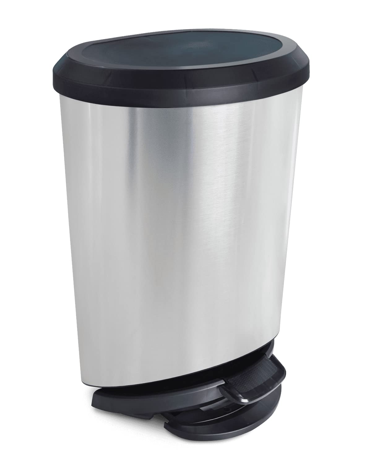 LIXEIRA COM PEDAL 20LTS - LABEL INOX