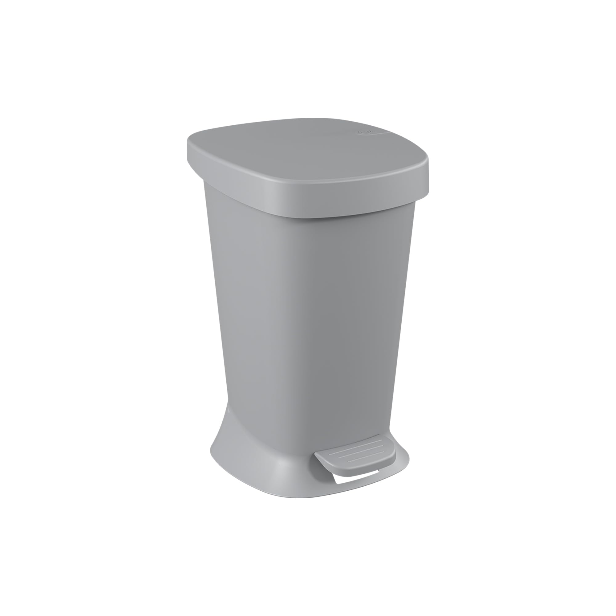 Coza - Lixeira com Pedal New Square 5L - Cinza Frio