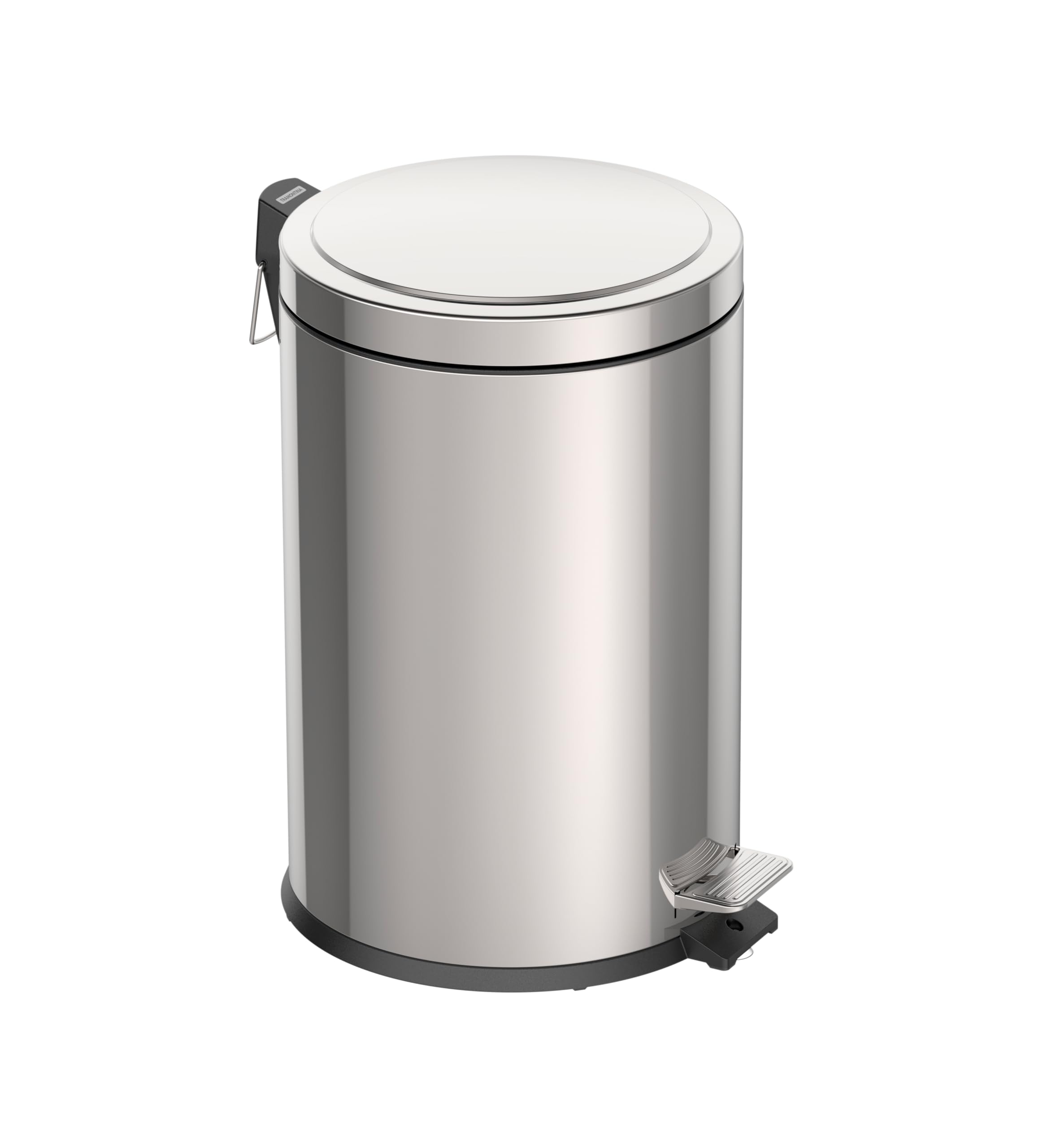 Lixeira com Pedal em Aço Acabamento Polido de 20 Litros, Tramontina, Inox