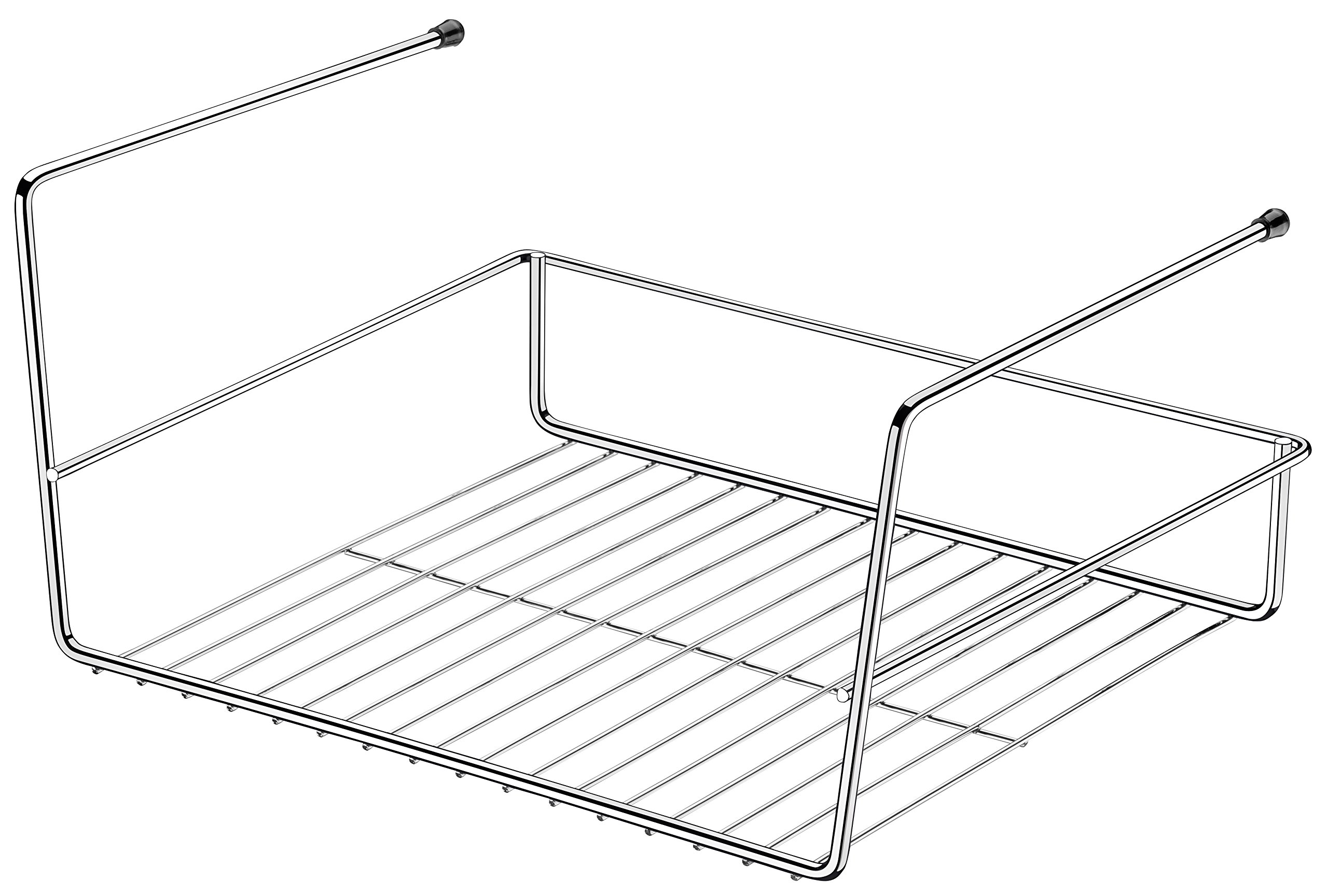 Organizador de Armário/Prateleira 35 cm Future Cromado