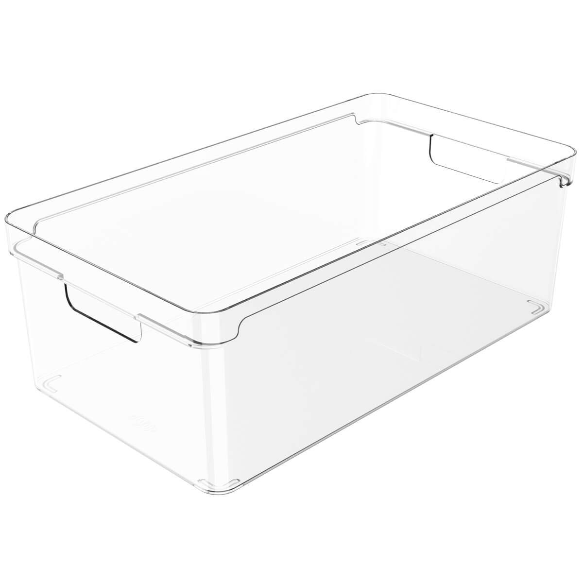 Ou Organizador de Armários 9L Transparente Linha Clear