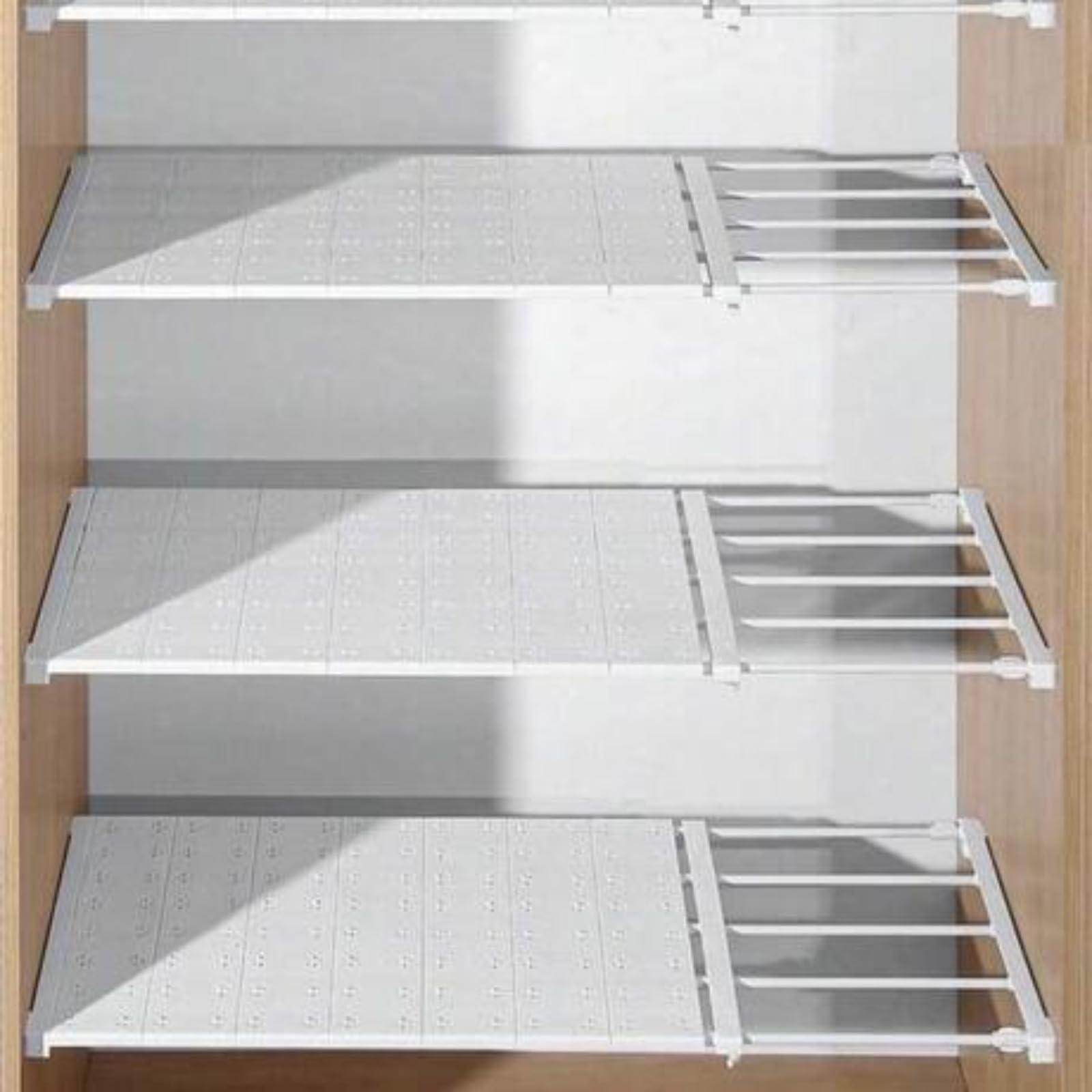 Prateleira Organizadora Retrátil para Armário Cozinha Organizador Extensível de Aço Inox