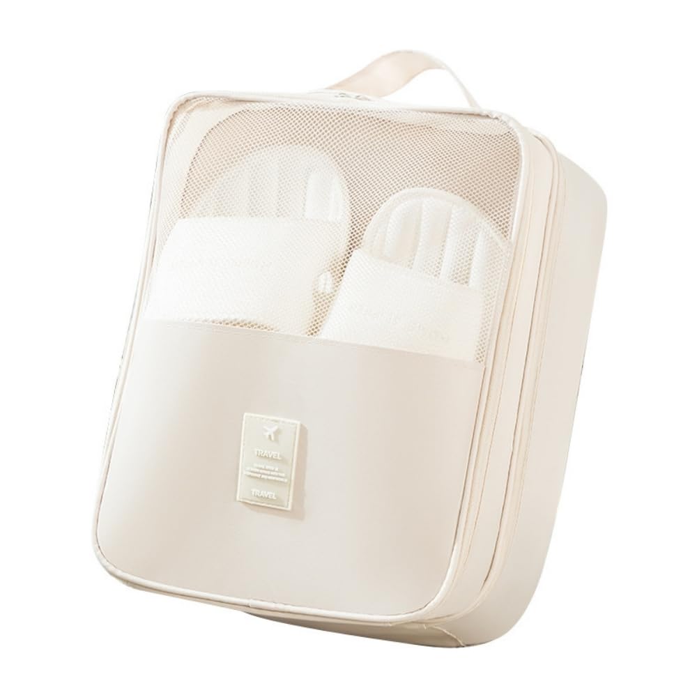 Bolsa Porta Sapato Necessaire Organizadora Portátil Bagagem Viagem Calçados Tênis Toalha
