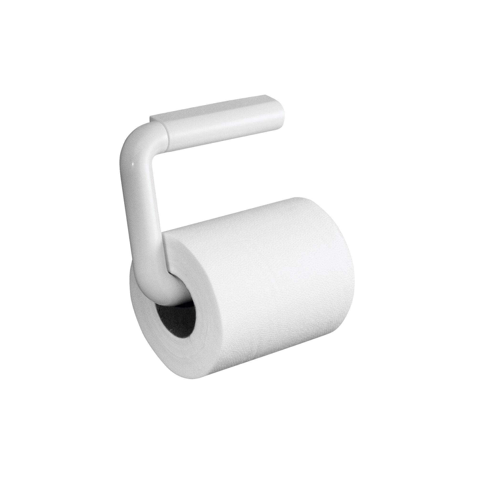 iDesign Suporte de papel de parede de plástico, dispensador para mestre, convidado,
