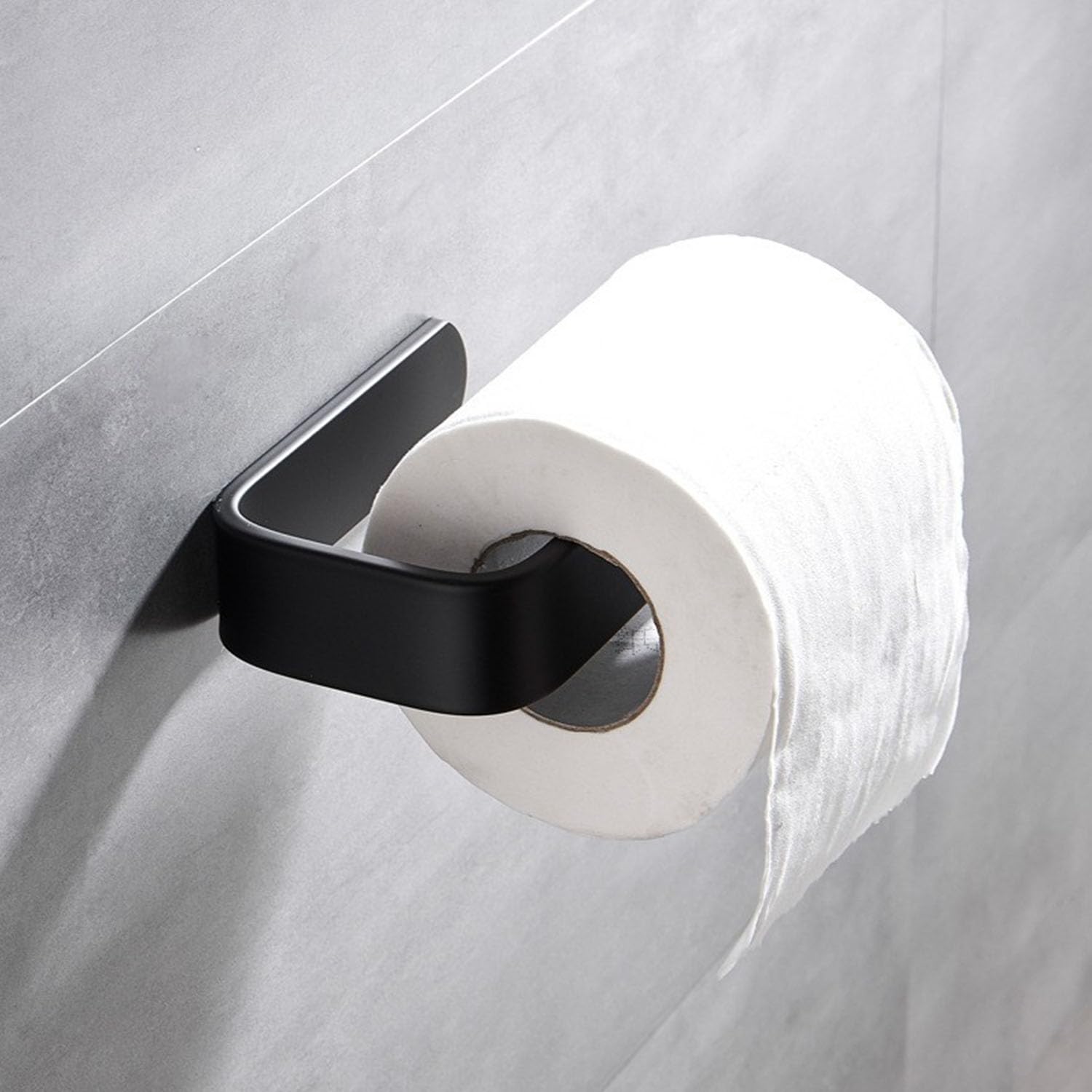 Porta Papel Higiênico Adesivo Sem Furos 16cm Plástico Alta Fixação